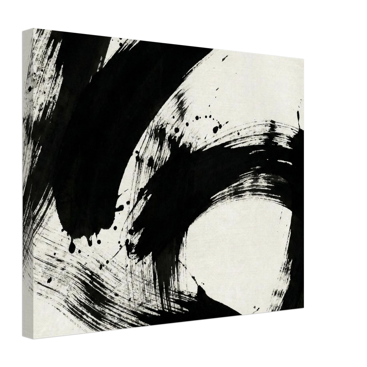 Modern Calligraphy Art - Momentum in Ink Zen Print – Xuan Arts