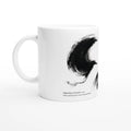 Opposing Currents Ink Wash Art Mug Xuan Arts